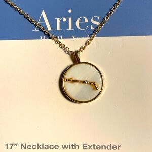 ✔️✔️Aries Goldtone Necklace NWT